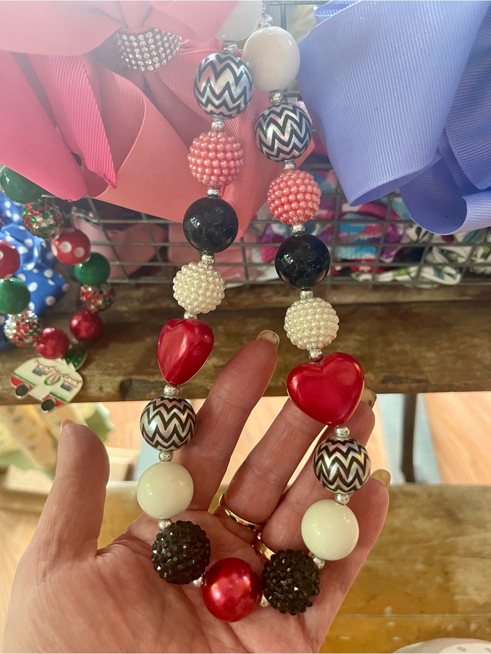 Dazzling ✨ Little Girls Bubble Bead Necklaces - Picture 2 of 4
